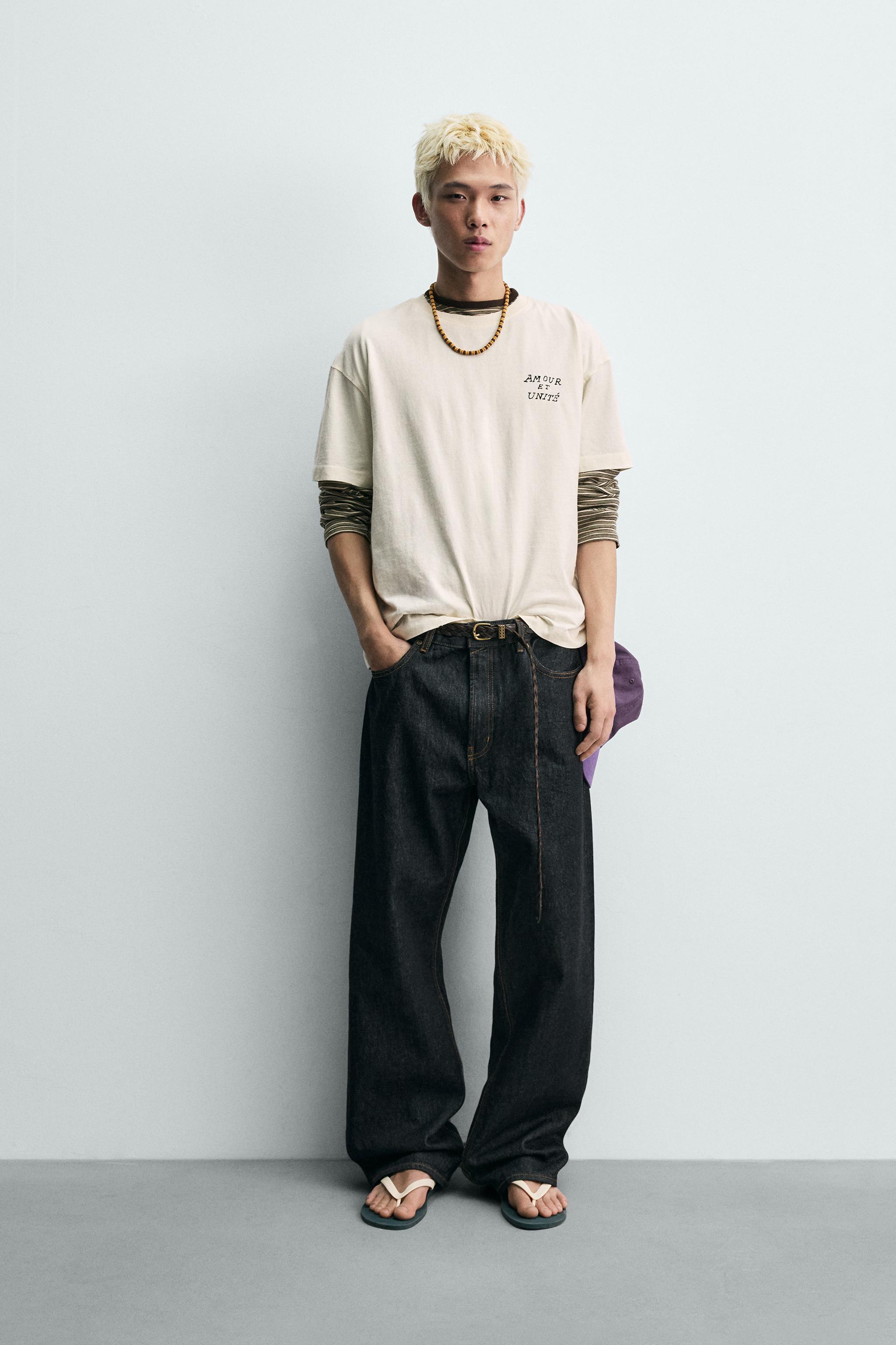 PRINTED TEXT T-SHIRT